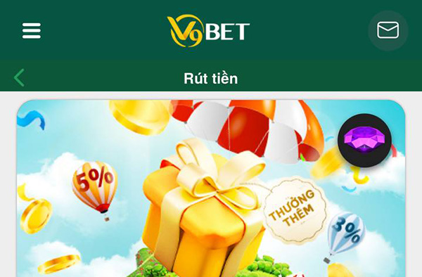 Rút tiền V9bet Rút tiền V9bet