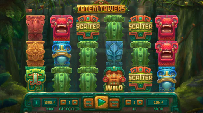 Bảng thanh toán Totem Towers Slot
